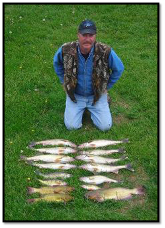 Our Experienced Captain Will Help You Catch As MANY Walleyes As The Legal Limit Allows! Our Experienced Captain Will Help You Catch As MANY Walleyes As The Legal Limit Allows!